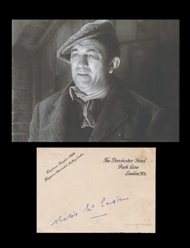 Victor-McLagen-autograph-victor-mcLagen-memorabilia-signed-Hollywood-movie-memorabilia-The-Informer-Best-Actor-Oscar-Academy-Award-What-Price-Glory-Quiet-Man-Gunga-Din