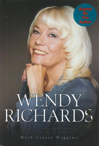 Wendy-Richard-autograph-signed-Eastenders-memorabilia-Pauline-Fowler-Come-Outside-Are-You-Being-Served-Miss-Shirley-Brahms-Richards-Life-Story-autobiography