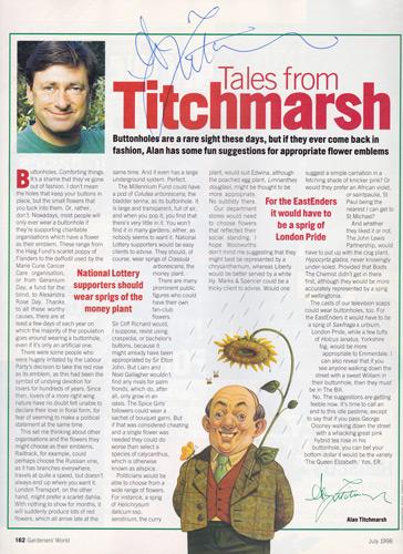 alan-titchmarsh-autograph-signed-ground-force-tv-memorabilia-gardening-magazine-chelsea-flower-show