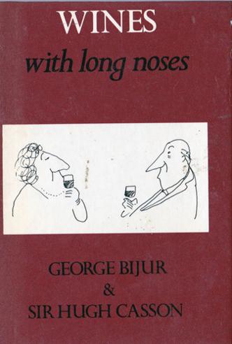 hugh-casson-autograph-book-signed-arts-architrecture-design-memorabilia-festival-of-britain-wines-with-long-noses-cartoons-personal-pleasures-royal-academy